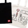 (EX638) Graphic Tote Bag