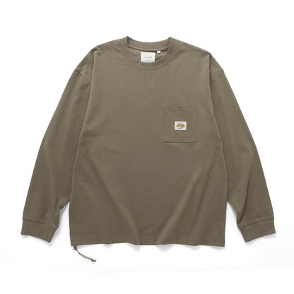 (YT1713) Anti Odor Drawstrings Long Sleeve Tee