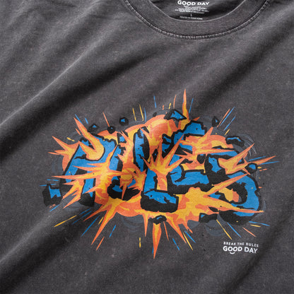 (ZT1771) Break The Rules Graphic Tee