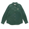 (ST483) Jersey Sleeve Patchwork Shirt