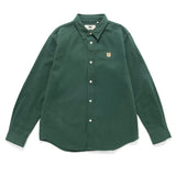 (ST483) Jersey Sleeve Patchwork Shirt