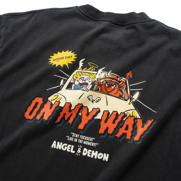(ZT1777) On The Way Graphic Long Sleeve Tee