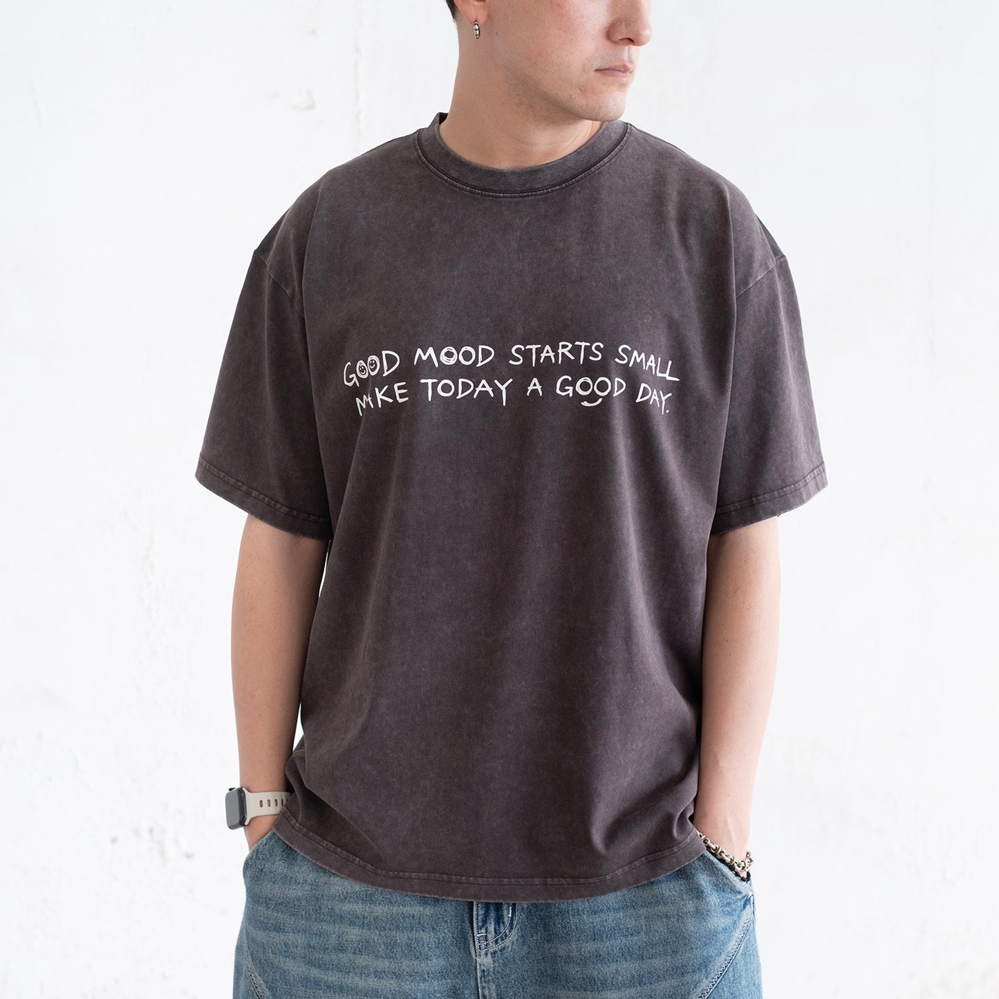 (ZT1959) Make A Good Day Message Tee (Online Exclusive)
