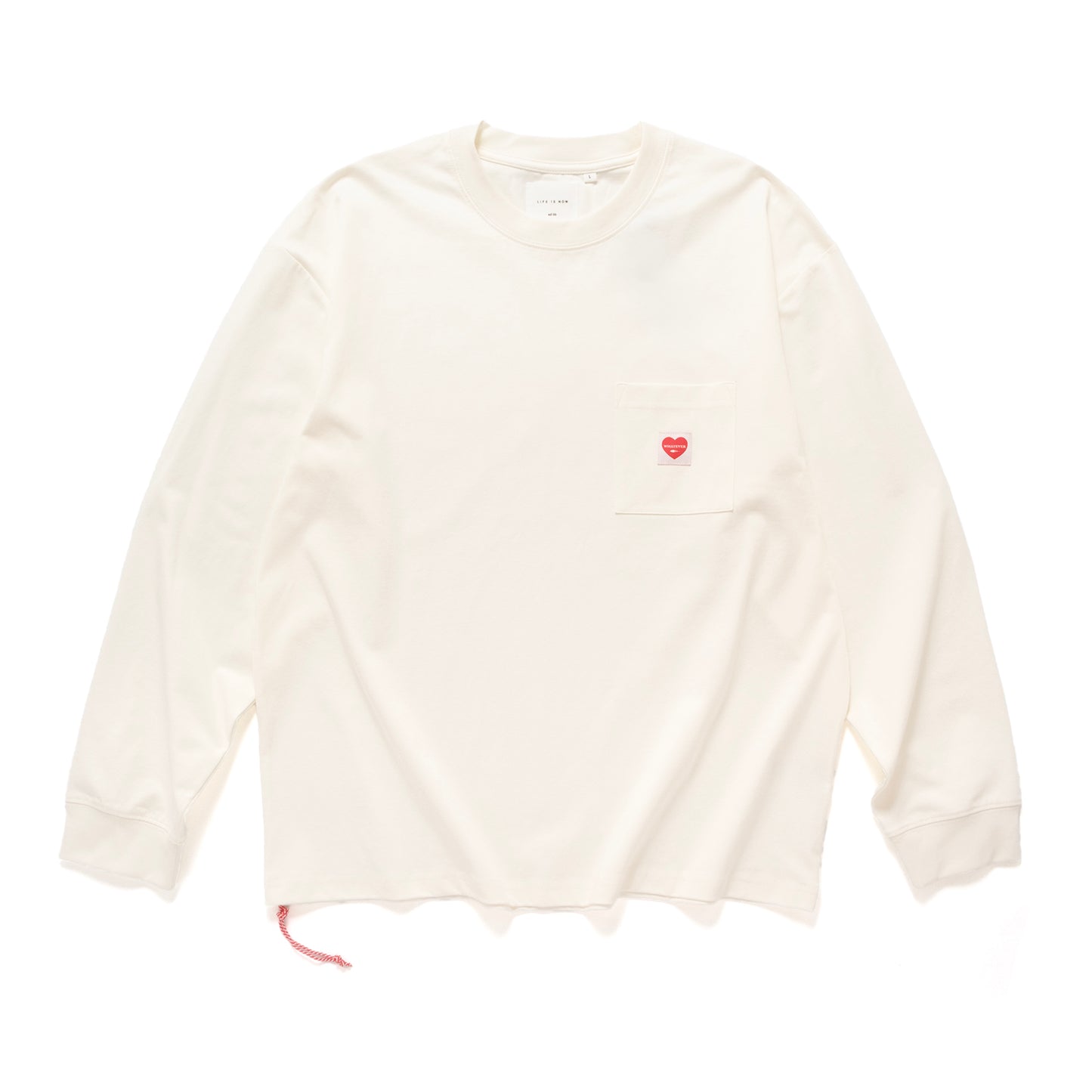 (TP1945) Anti Odor Drawstrings Long Sleeve Tee (Online Exclusive)