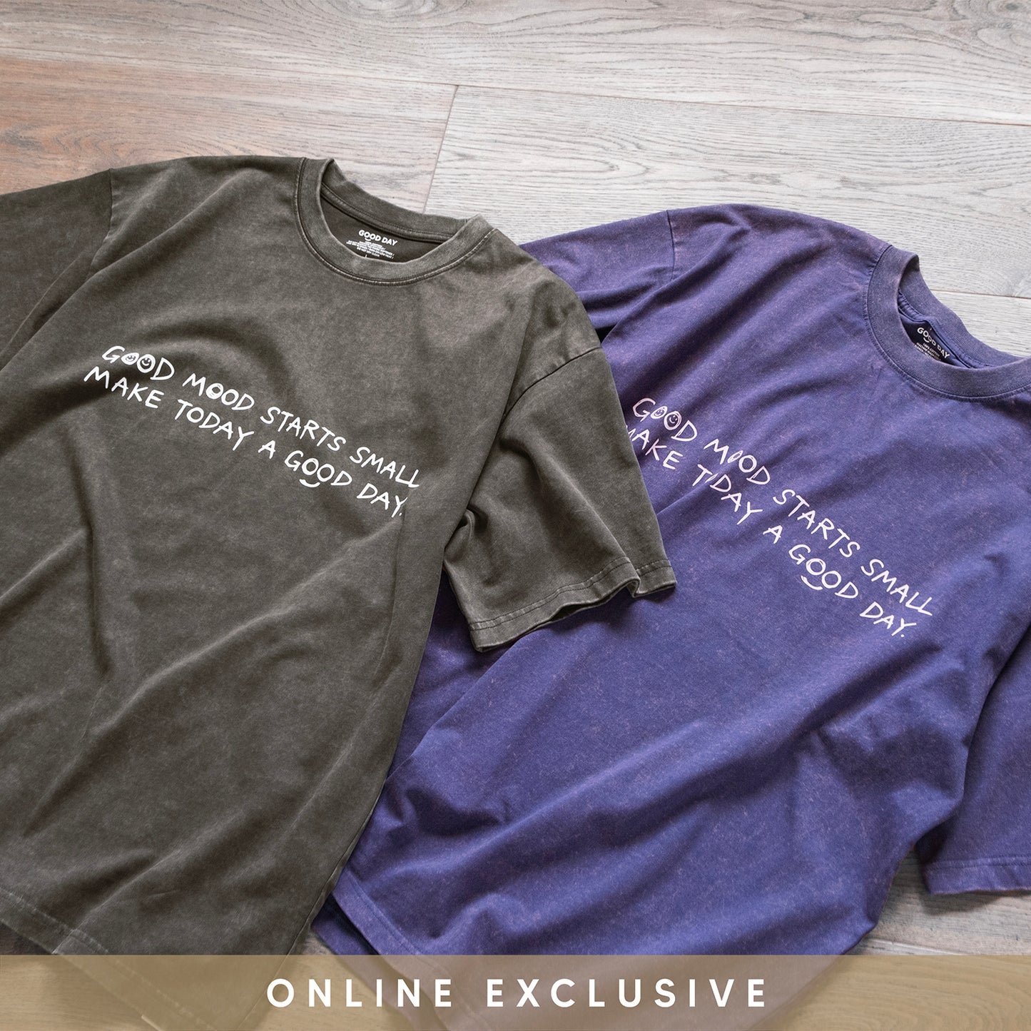(ZT1959) Make A Good Day Message Tee (Online Exclusive)