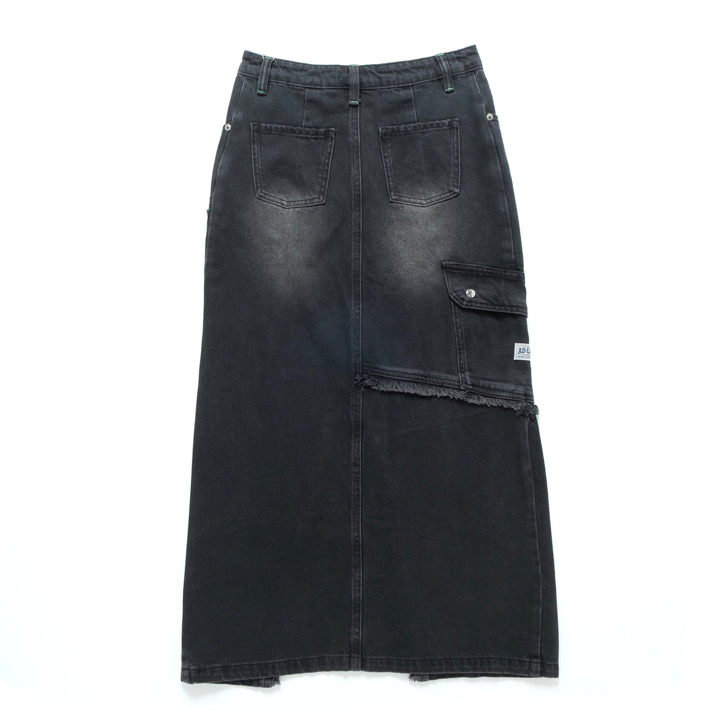 (DS026) Washed Split Dress