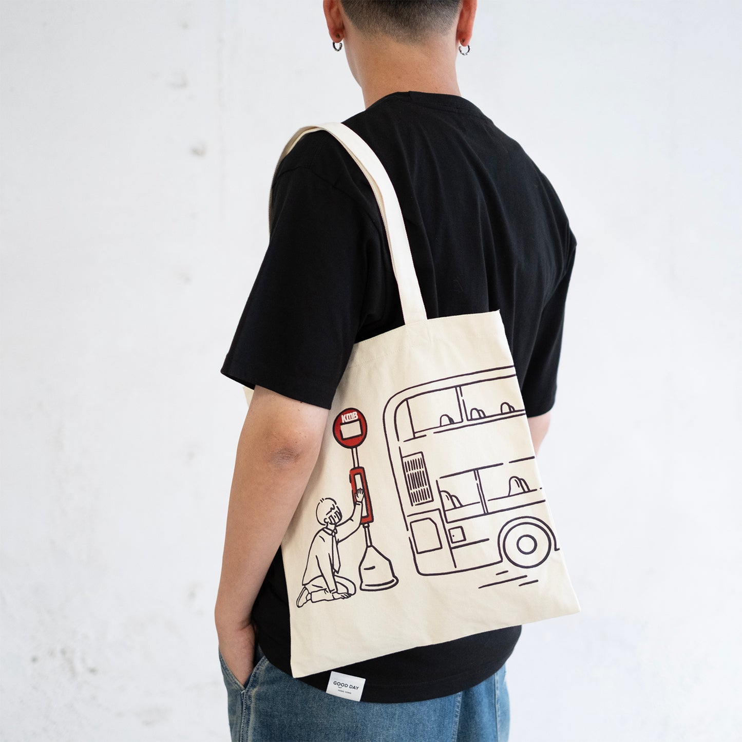 (EX638) Graphic Tote Bag