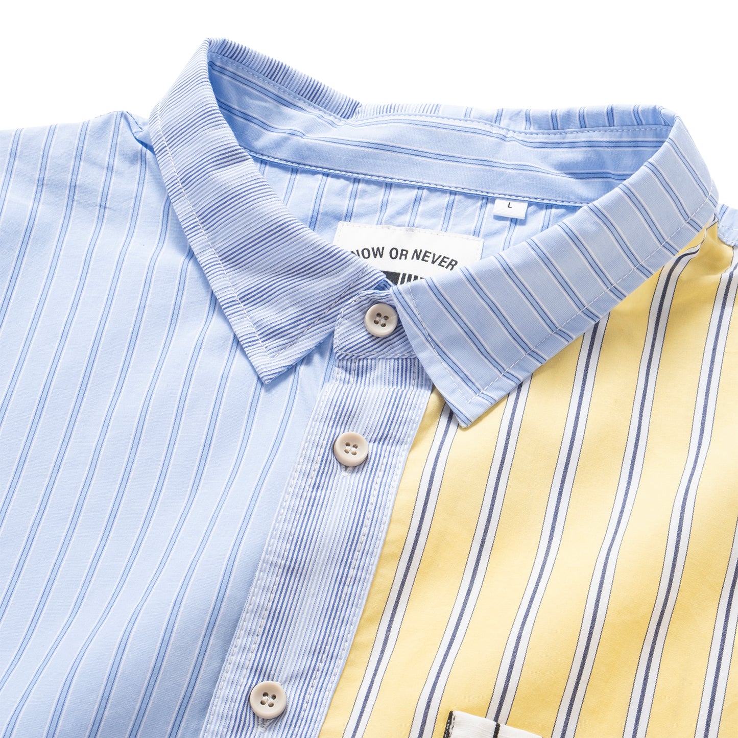 (ST477) Crazy Stripes Shirt