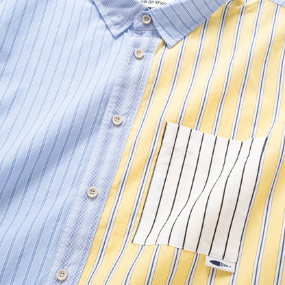 (ST477) Crazy Stripes Shirt