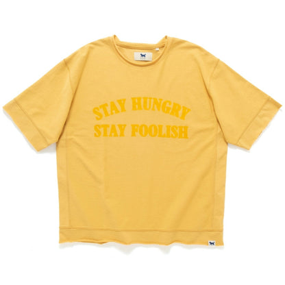 (TP1737) Flock Print Message Tee