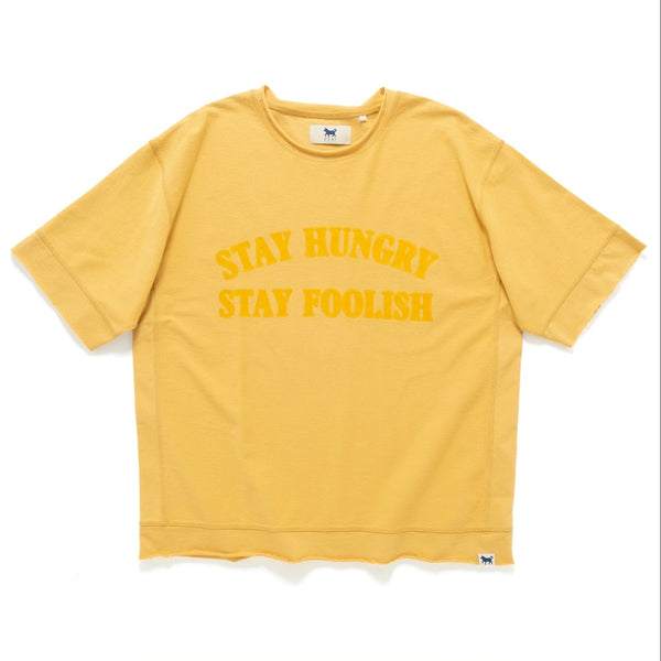 (TP1737) Flock Print Message Tee