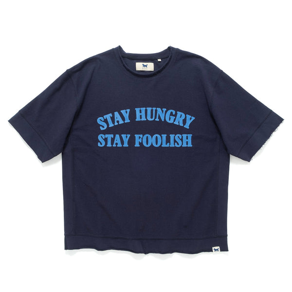 (TP1737) Flock Print Message Tee