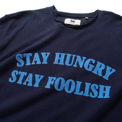 (TP1737) Flock Print Message Tee