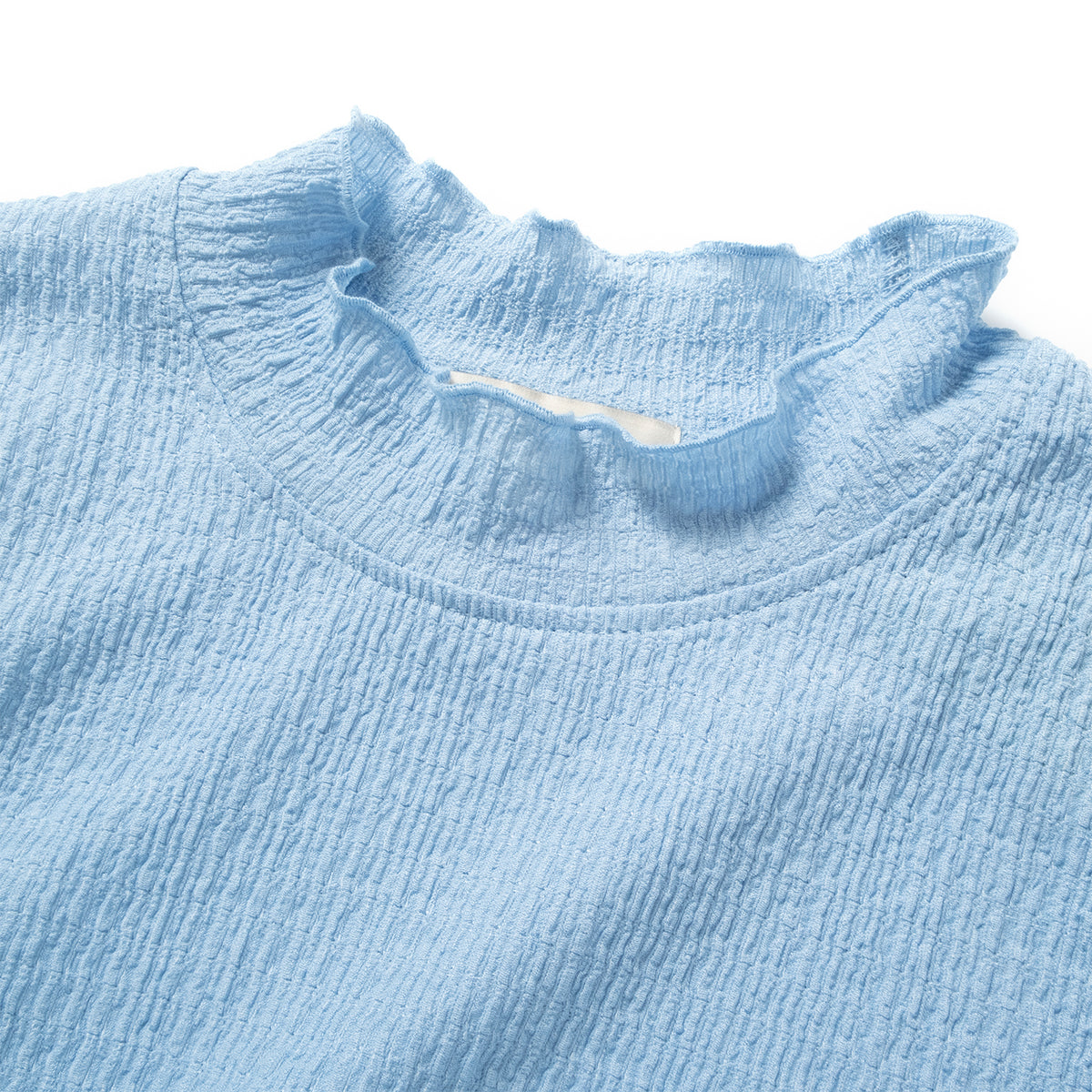 (TP1910) Waffle Long Sleeve Tee