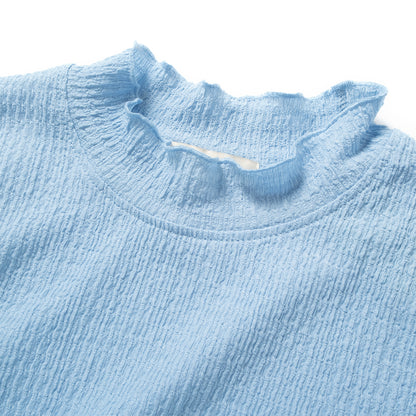 (TP1910) Waffle Long Sleeve Tee