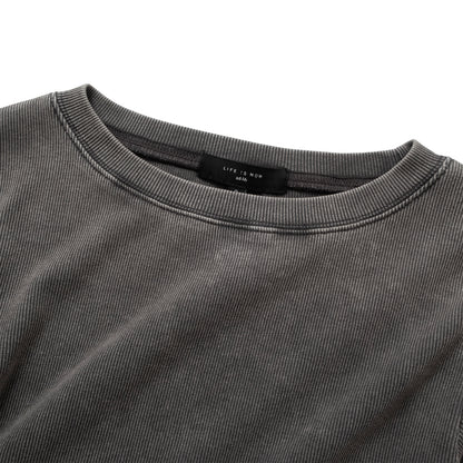 (TP1903) Washed Cropped Tee