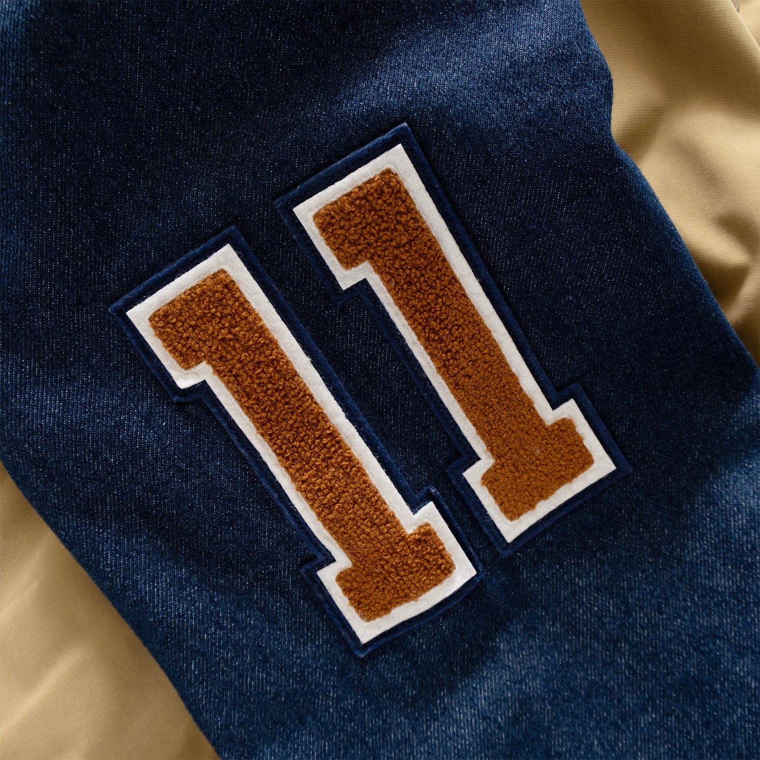 (JK319) Embroidered Varsity Jacket adlib