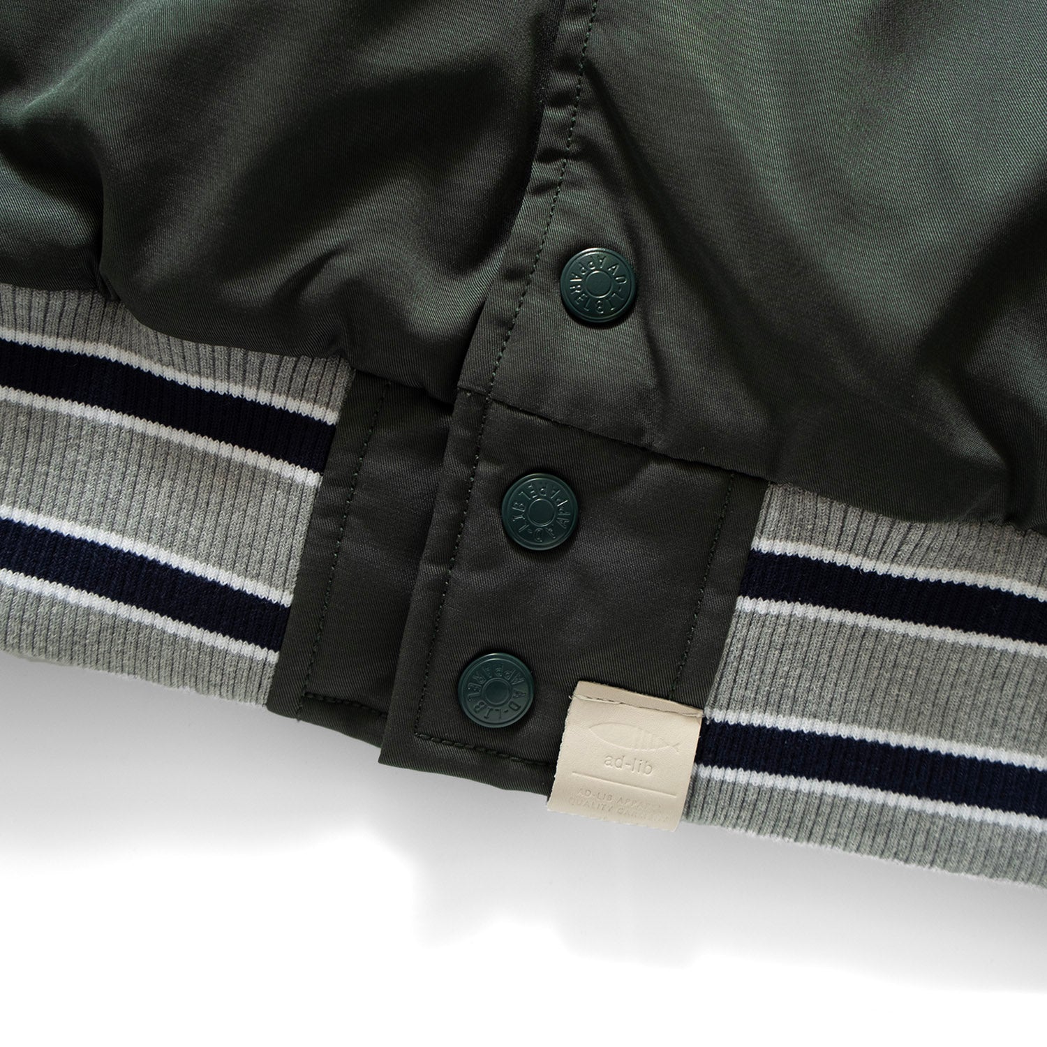 (JK319) Embroidered Varsity Jacket adlib