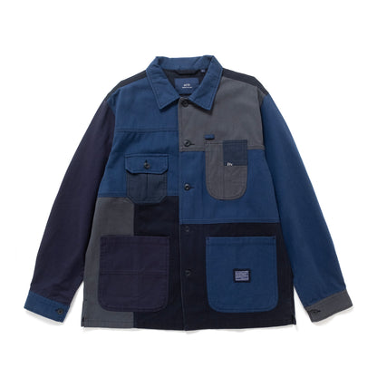 (JK448) Patchwork Jacket