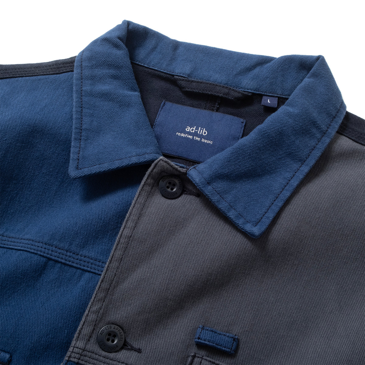 (JK448) Patchwork Jacket