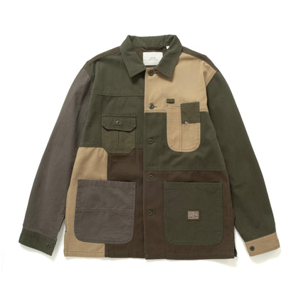 (JK448) Patchwork Jacket