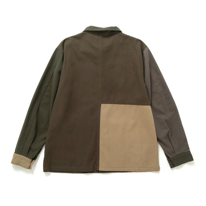 (JK448) Patchwork Jacket