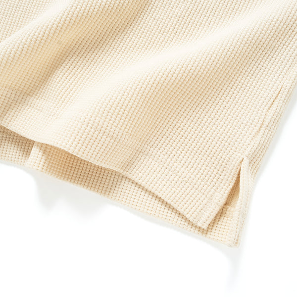 (TP1721) 窩夫格拼色滾邊Tee