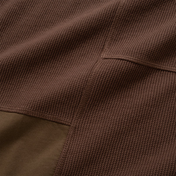 (TP1721) 窩夫格拼色滾邊Tee