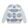 (SW514) Washed Tribal Pattern Sweater