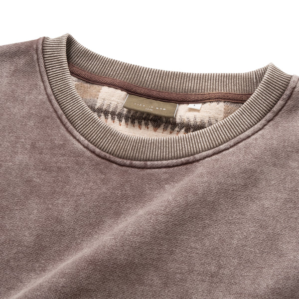 (SW514) 洗水民族圖案拼布衛衣