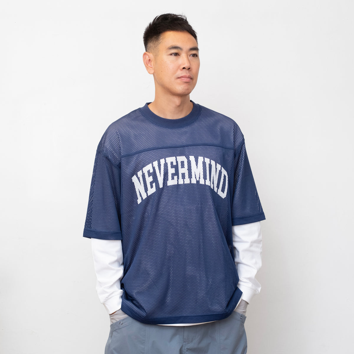 (TP1949) Nevermind Mesh Tee