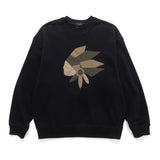 (ZW532) 酋長拼布衛衣