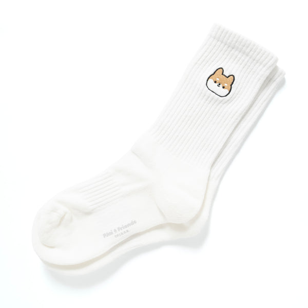 (EX656) Graphic Embroidery Socks