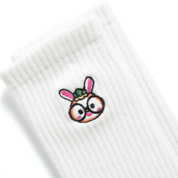 (EX656) Graphic Embroidery Socks