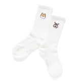 (EX656) Graphic Embroidery Socks