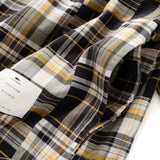 (YS329) Patchwork Fabric Shirt