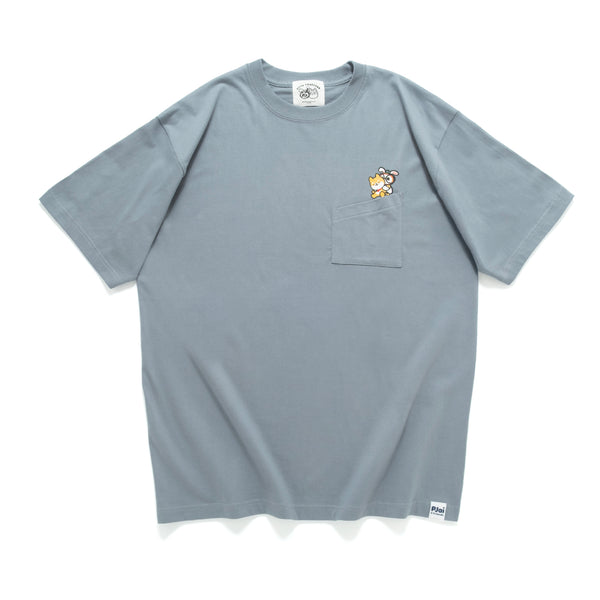 (EX651) Graphic Pocket Tee