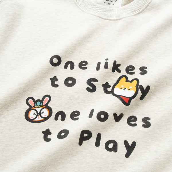 (EX652) Graphic Sweater