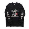(ZT1784) Catzilla Graphic Long Sleeve Tee