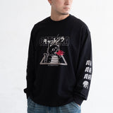 (ZT1784) Catzilla Graphic Long Sleeve Tee