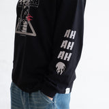 (ZT1784) Catzilla Graphic Long Sleeve Tee