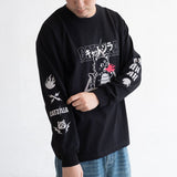 (ZT1784) Catzilla Graphic Long Sleeve Tee