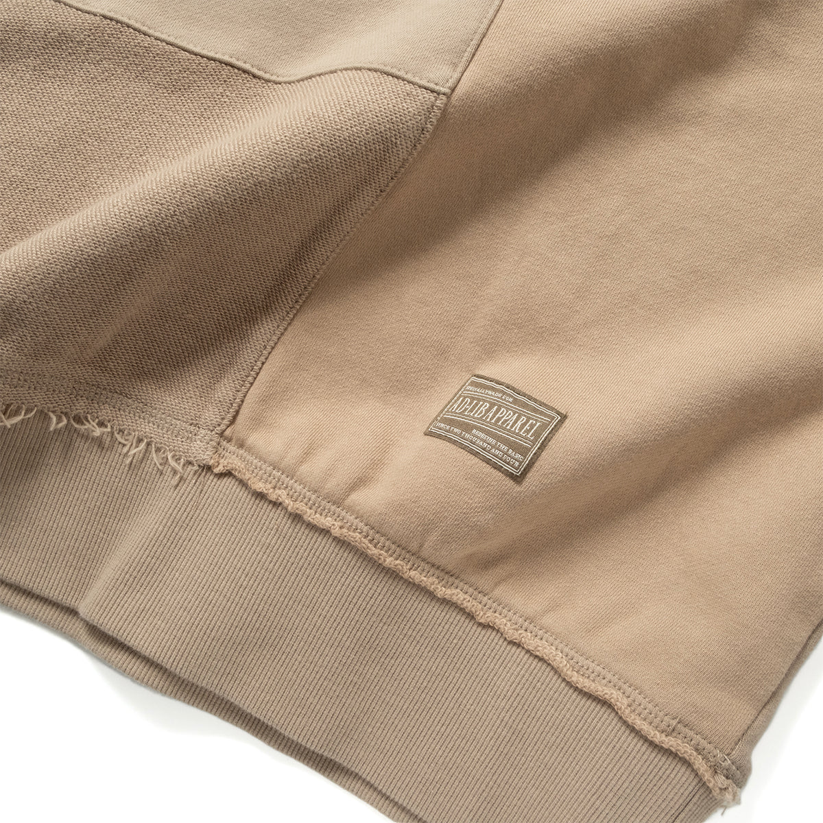 (SW571) Tonal Patchwork Sweatshirt