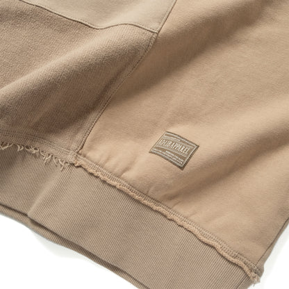(SW571) Tonal Patchwork Sweatshirt