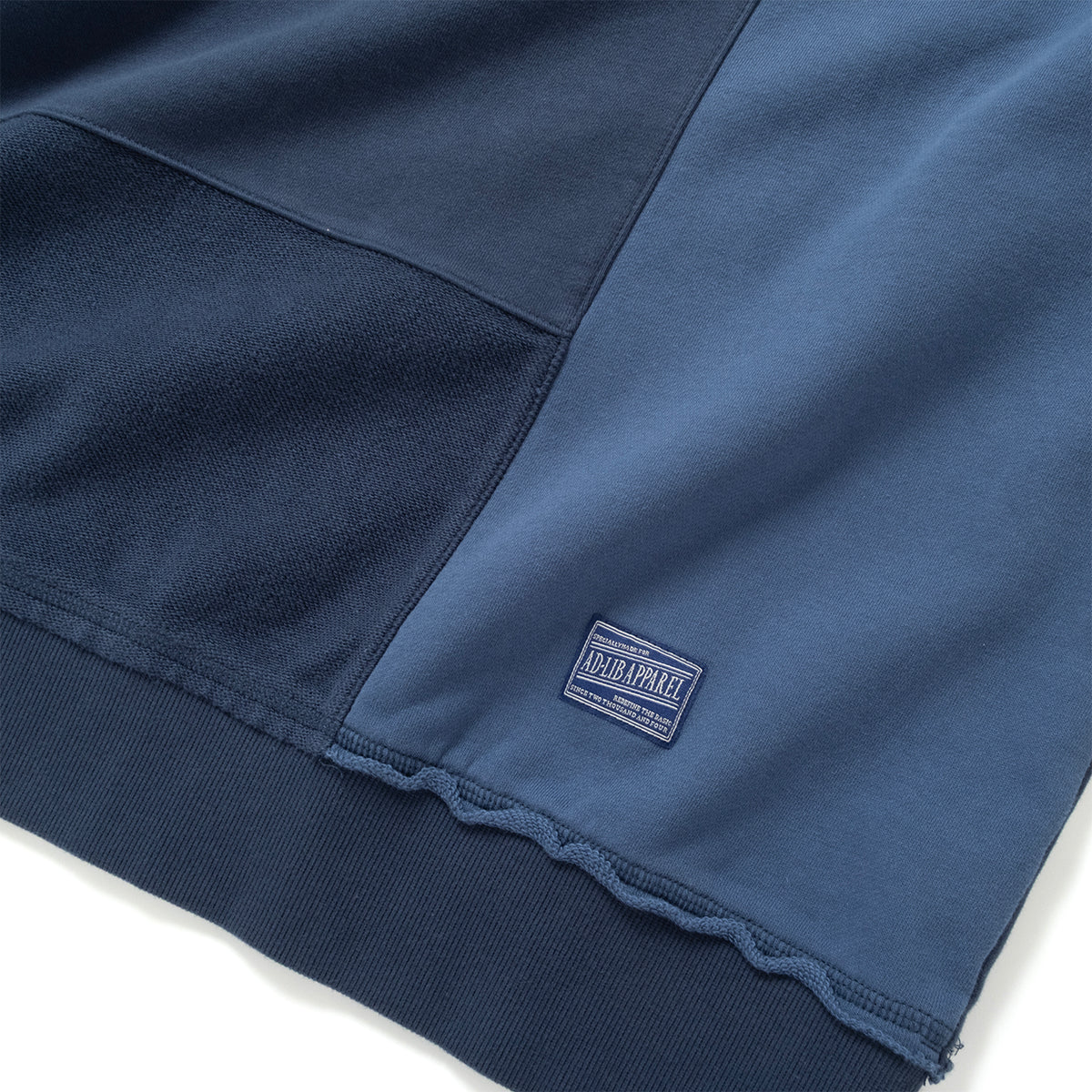 (SW571) Tonal Patchwork Sweatshirt
