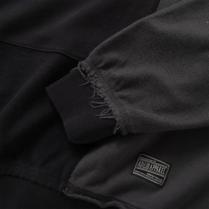 (SW571) Tonal Patchwork Sweatshirt