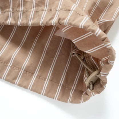 (ST528) 2 Ways Stripes Shirt