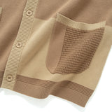 (CD107) Colorblock Cardigan