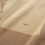 (CD107) Colorblock Cardigan