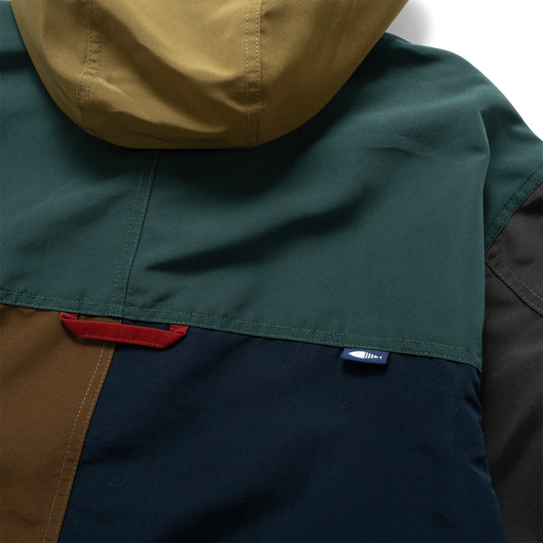 (JK402) Colorblock Parka